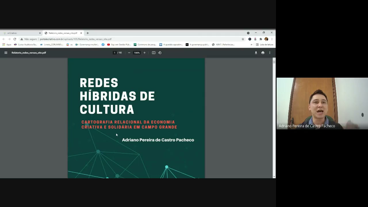 Ciclo de Palestras Economia Criativa em Pauta - PALESTRA 3 (FCMS/Lei Aldir Blanc)