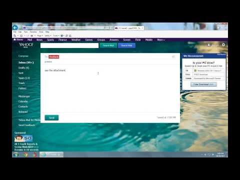 how to view attachments in yahoo mail