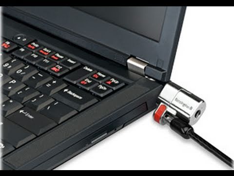 how to lock a laptop