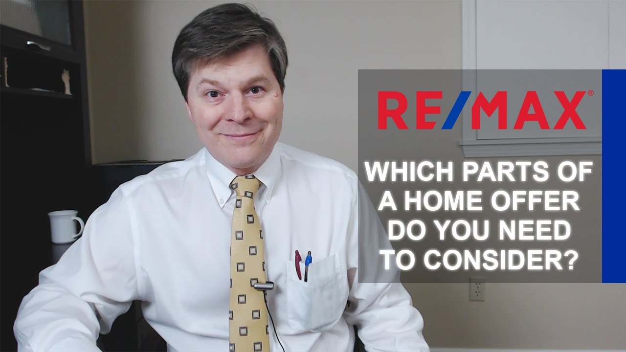Which Parts of a Home Offer Do You Need to Consider?