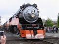 SP #4449 & UP #844 doubleheader departing Centralia