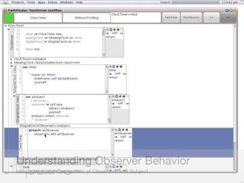 PathFinder Observer Demo - Michael Perscheid