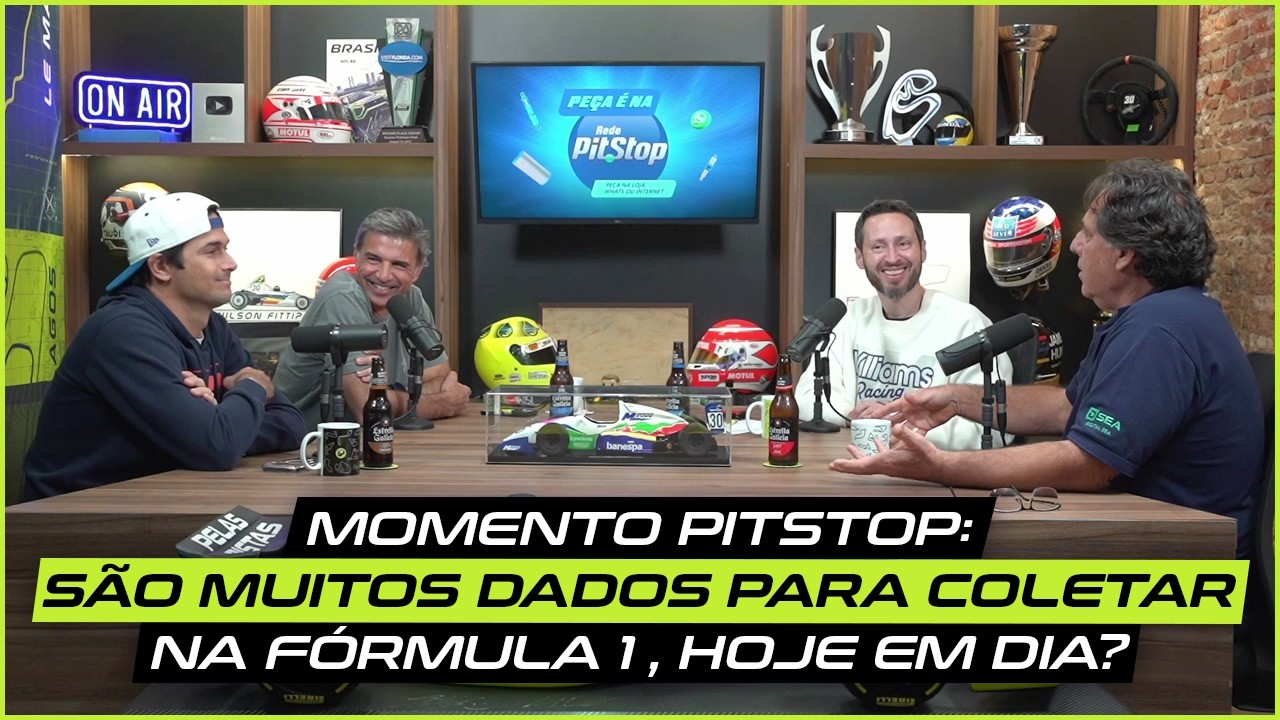 Momento Pitstop: Quantos dados a Fórmula 1 realmente coleta hoje em dia? #Cortes #PelasPistasPodcast