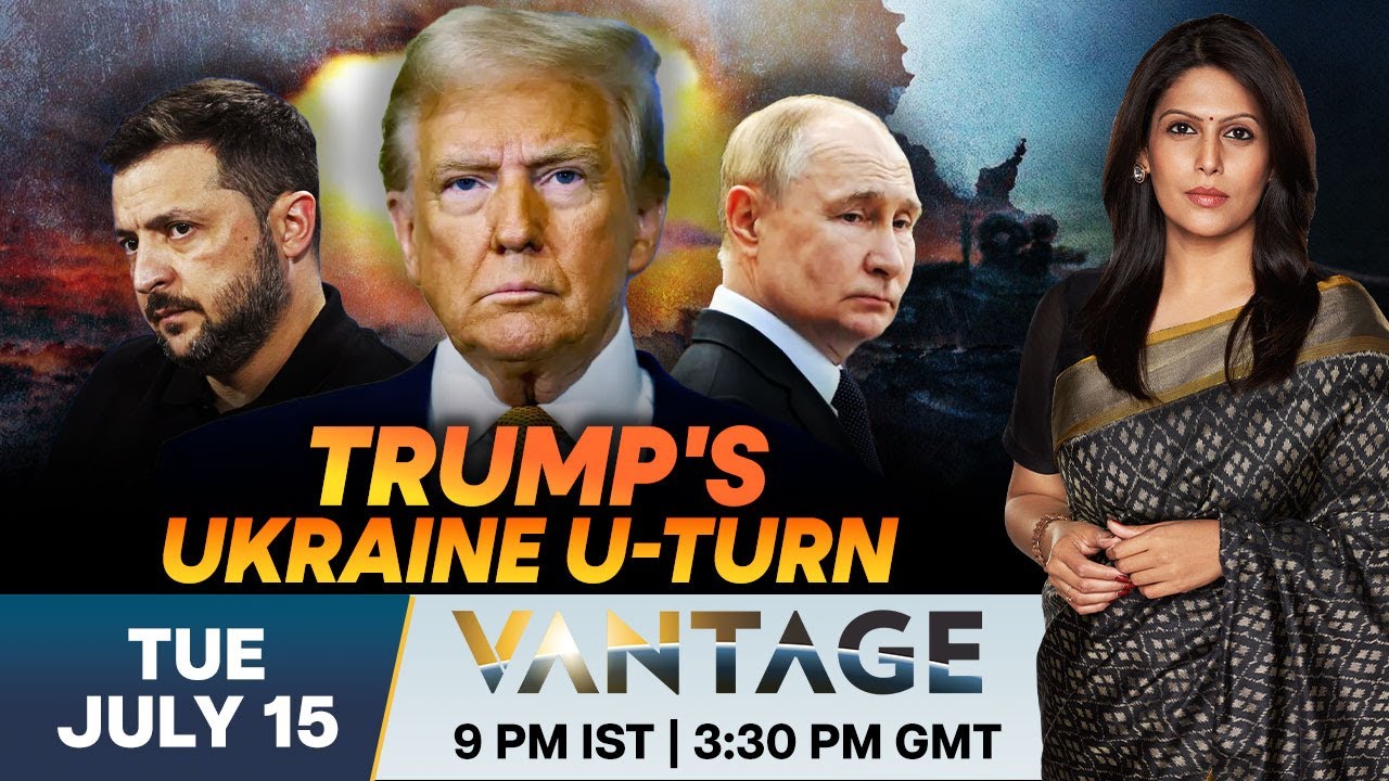 LIVE: Trump Gives 50-day Ultimatum to Russia in Stunning U-turn | Vantage with Palki Sharma | N18G