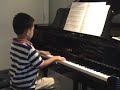 Lawrence, 5 years old,plays Bach\