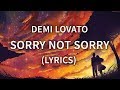 Demi Lovato - Sorry Not Sorry tekst piosenki