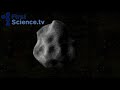 A near miss: The earth almost gets his by an asteroid