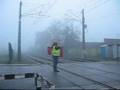 UTR 125, pasando en medio de niebla de Gultro
