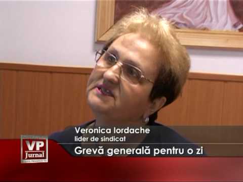 Grevă generală pentru o zi