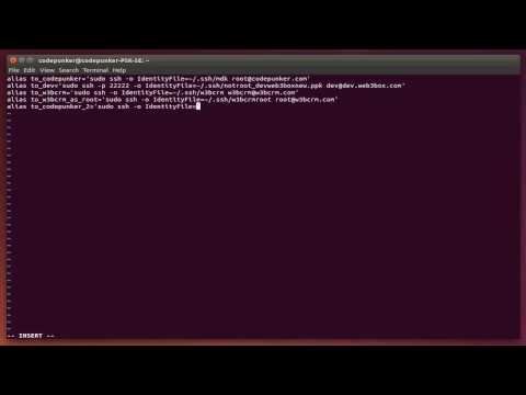 how to define alias in ubuntu