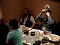 Dinner at Casitas with Brigadire General McPartlin