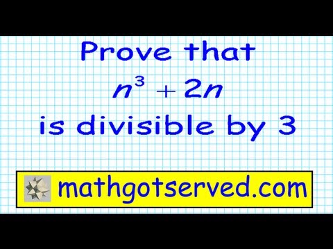 how to prove by mathematical induction