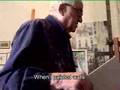 Meeting with Yosl Bergner  painting in his studio