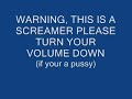 My Screamer (feel free to use in any of your videos)