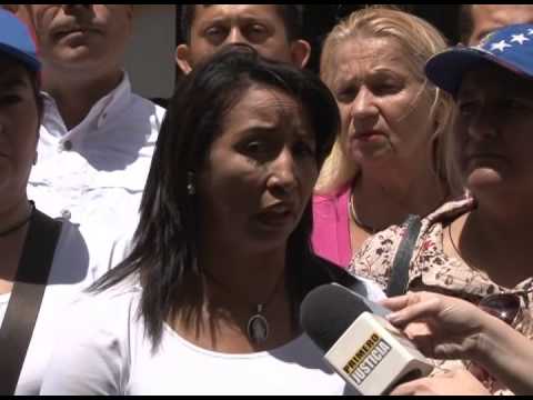 Yajaira de Forero: “Protestamos pacíficamente por la defensa de los Derechos Humanos”