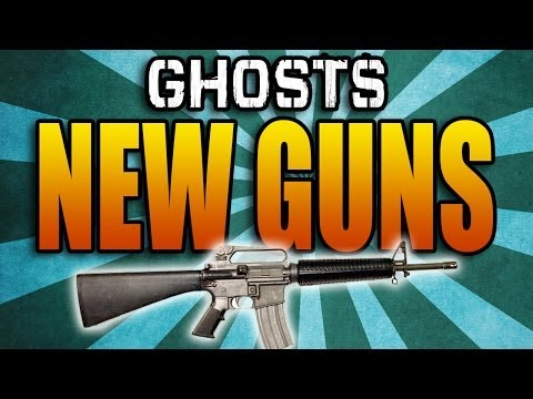 GHOSTS GUN DLC! New Guns & Extinction Episodes (Call of Duty Ghost Multiplayer Weapon Map Pack)