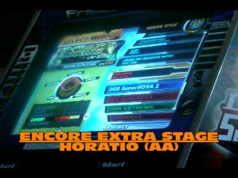 ダンスダンス革命X BZN材料試験機の専門のサーベル翼とホレイショー余分な時期