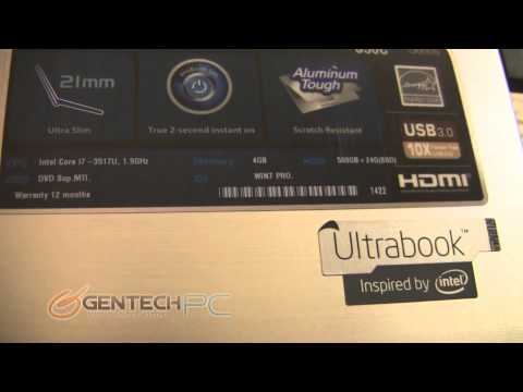 Asus S56CA Aluminum Laptop Showcase & Review