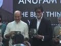 Amitabh Bachchan At Anupam Kher's Book Launch