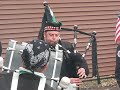  marty doherty 2008 south side irish parade bag pipe fire fighter drum