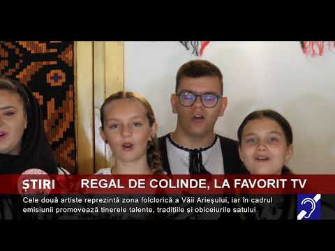 Regal de colinde, la Favorit TV, în seara de Ajun