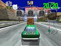 daytona usa running on elsemi's sega model 2 emulator 0.9 - nebula.emulatronia.com a fairly consistent run showing the retarded ai which are only good at blocking you the first lap or 2, as you can see this arcade original of daytona usa is running almost 100% perfect, the only issue is the car numbers on the track map which does not affect gameplay at all.