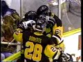 Mark Recchi scores late against the New Jersey Devils 1991