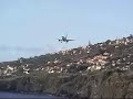 Landing at Madeira Airport