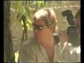 Steve, Terri & Bindi Irwin playing with baby Cheetahs at Zoo