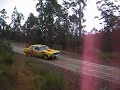Nissan Skyline Rally Tasmanian Tim Gadsby in attck mode