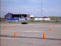 here is my big brother driving his souped-up autin healey sprite around a short track..to bad i did not film him driving the real cirquit, he spinned off twice..