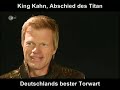 Oliver Kahn Tribute Special zum Abschied des Titan