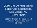 06 world salsa championships: 3rd place cabaret division