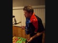 http://www.youtube.com/watch?v=bveO9Y15HmY&feature=player_embedded   105.1 The Blaze "ManHole'" trying to break the world record for cupcake eating...FAIL!