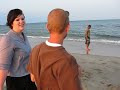 friends+ocean= wet?