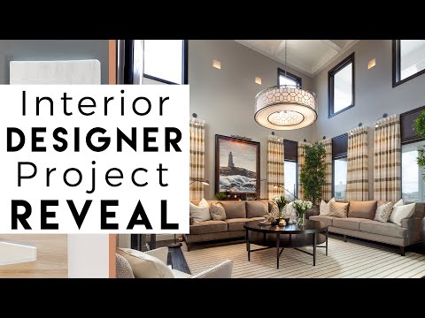 Interior Design Reveal Luxury Home, Floor 1