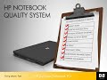 HP Business Notebooks Quality Testing