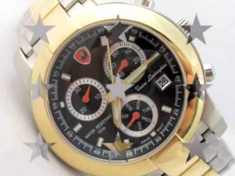 Mens 2 Tone Chronograph Tonino Lamborghini Gents Watch