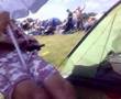 Hygge til Skive Beach Party 2008 efter en hård dag