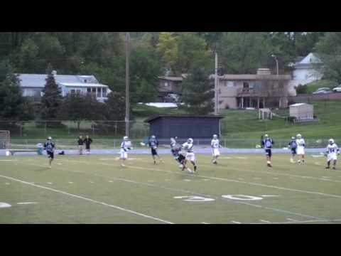 JORDAN WALKER TRUCKS A KID!!! (LACROSSE)