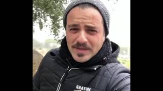 بالفيديو: " أدهم بيك " يتحدّى العاصفة
