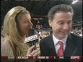 Rick Pitino talks about the white suit Rick Pitino talks about the white suit