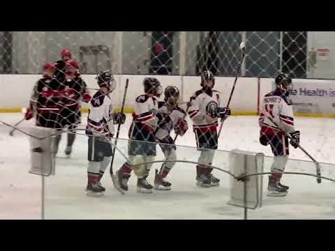 Gianni Annicchiarico #11  PHC White jersey, short handed goal game 3 EES 2022