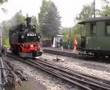 Shunting at Jöhstadt railway station (Pressnitztalbahn)