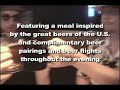 austin, tx (7:30 thursday, april 19th, 2007) -- alamo drafthouse lakecreek is proud to present, american beer movie with director paul kermizian and many other special guests live in person with pre-show appetizers and a three course meal to accompany the film.  there will be preshow entertainment and a q and a after the film.  all courses are inspired by the great beers of the us and will feature complimentary beer pairings.  beers from the movie will be served in flight form throughout the night as the characters in the movie travel from brewery to brewery. support your local and micro breweries and come out to the alamo for a beer and food tasting experience like no other.  admission is $65 and will include ticket price, meal, and beers from brewers listed below.   menu will be posted on the lakecreek portion of the website on the right sidebar. 

breweries will include:
real ale, live oak, new belgium, independence, saint arnolds, avery, dogfish, rogue, victory, allagash, and sam adams.  beers being served will be announced prior to the event.

menu:
appetizers
? smoked ribs w/ dubbel bbq sauce
? roasted pepper chimay cheese rolls
? aventinus mousse pate w/ beer bread toast points
? goat cheese puffs w/ raspberry doppelbock sauce
salad
? gueuze-cured tilapia salad w/ witbieraigrette
entree
? cascade duck breast a la orange w/ wild mushroom barley risotto
dessert
? malt creme caramel
in june of 2002, five friends left new york city by minivan and traveled across the united states in search of good beer, visiting 38 breweries in 40 days.
directed and produced by paul kermizian, american beer follows jon miller, jeremy goldberg, richard sterling, rob purvis and paul during their 40 day, 38 brewery journey as they tour breweries and brewpubs, interview leaders of the craft brewing industry, taste beer, get drunk, get lost, get speeding tickets, get poison oak, check into hotels, check out of hotels, argue, bicker, fight, and generally lose their minds. they defy the limits of the human body (and mind) by drinking beer for 40 straight days while traveling over 10,000 miles. thankfully, it was all very good beer.
the alamo drafthouse cinema is austin's only independently owned and operated movie theatre.  a unique combination of theater and restaurant, the alamo shows the best first-run and independent films and offers an extensive menu of fresh, handmade dishes and a wide selection of beer and wine.  we serve a full menu of dinner and drinks to your seat while you watch the movie.  in addition to offering this comfortable, full-service environment, the alamo is recognized worldwide for its eclectic programming, award-winning food, and one-of-a-kind special events.

the american beer feast will take place for one night only at the alamo drafthouse lakecreek. for more information or to purchase advance tickets go to the lakecreek portion of our website.  tickets are $65 and include the ticket price, beer, and meal price. .  the alamo drafthouse lake creek is located at 13729 research blvd in austin texas.