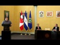 Video Palabras del Vice Ministro de Relaciones Exteriores de Nicaragua, Cro. Orlando Gomez, durante la firma del Acta de Reunión para el Transporte Aéreo entre Nicaragua Canadá