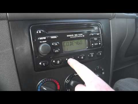 how to radio code ford focus