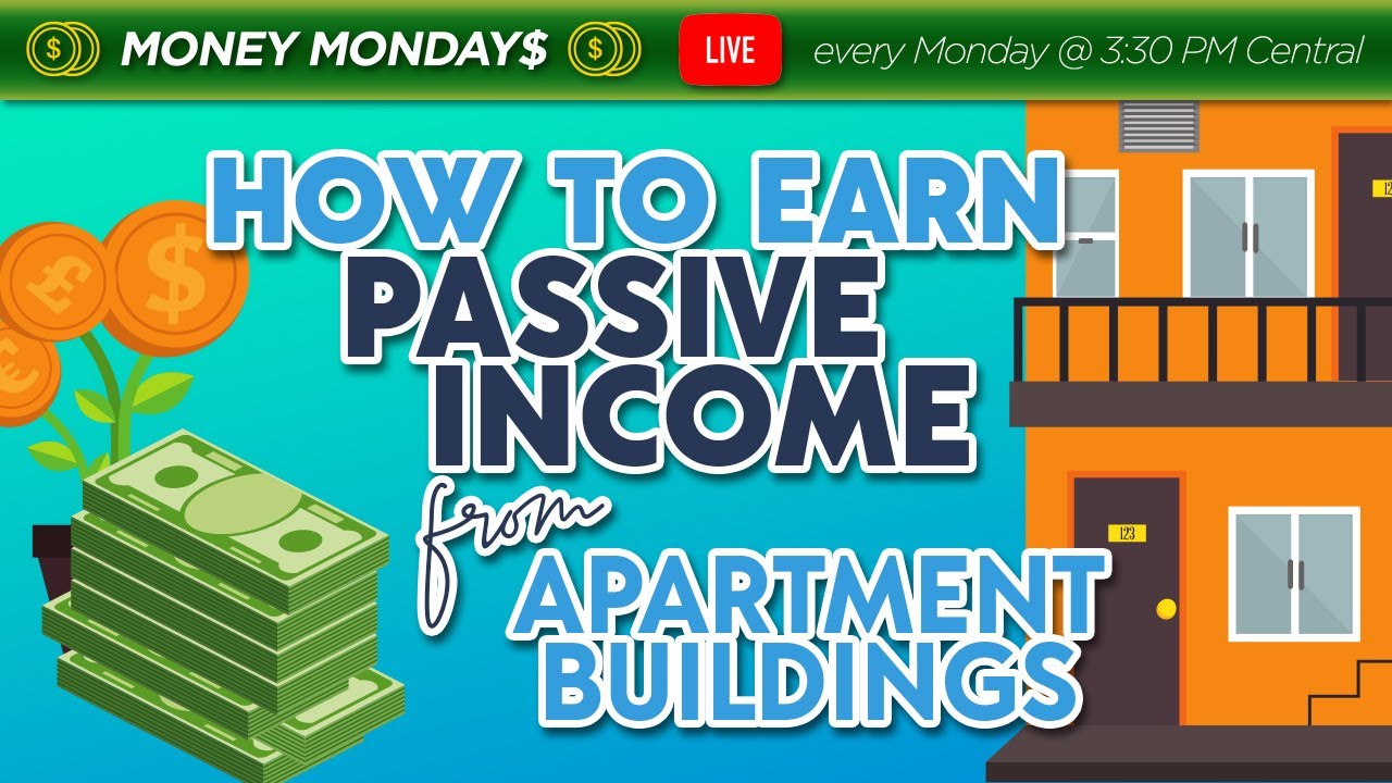 How to earn passive income from apartment buildings!
