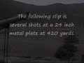 1939 WWII 7.7mm Japanese Type 99 Rifle at 420 yards