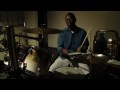 DJ IB playing drums